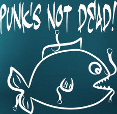 Pánské triko - punks not dead