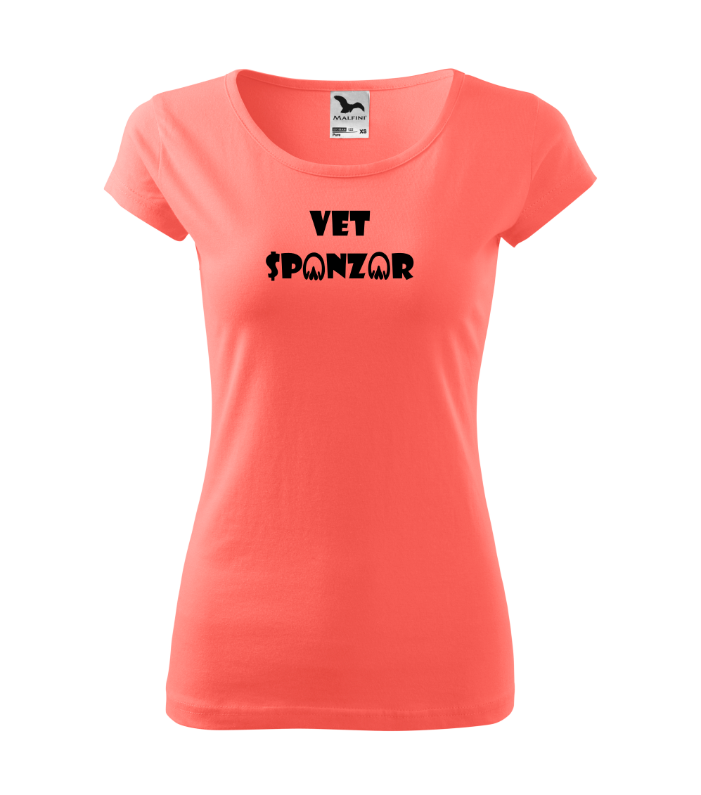 Dámské tričko - Vet sponzor