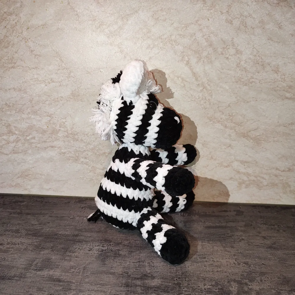 Sedící zebra