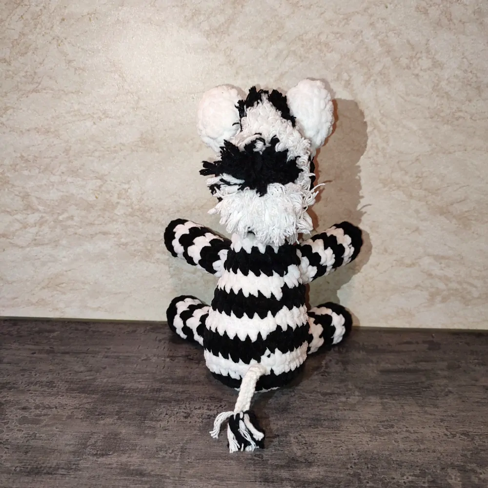 Sedící zebra