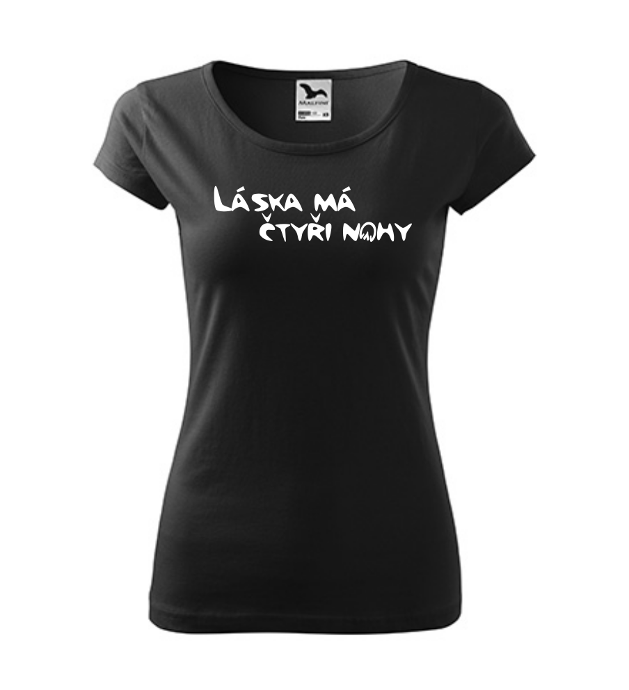 Dámské triko - láska má čtyři nohy