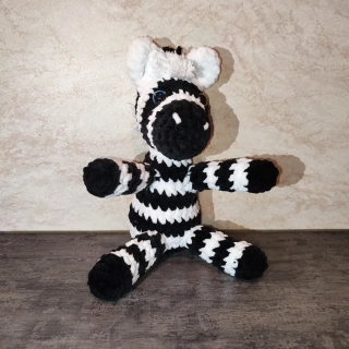 Sedící zebra